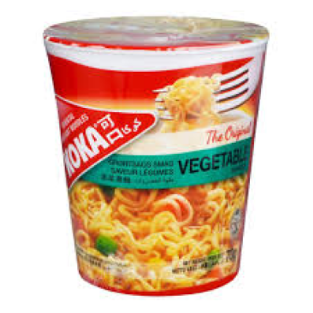 KOKA CUP NOODLE VEGETABLE 70G
